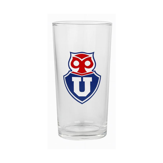 Vaso de Vidrio Universidad de Chile