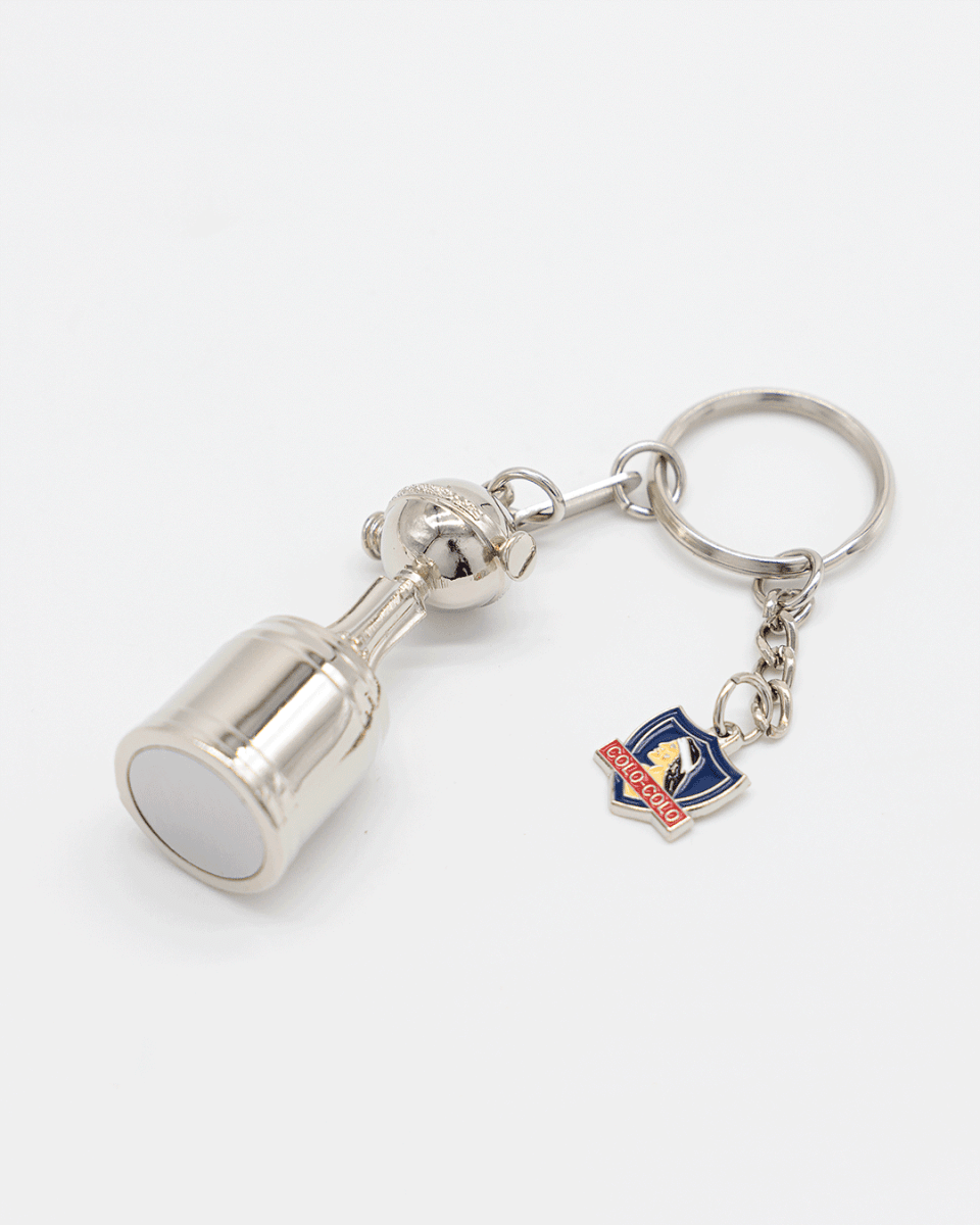 Llavero 3D Copa Libertadores Colo Colo 6 cms