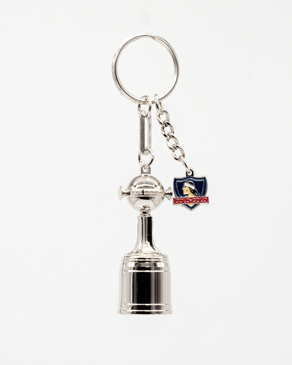 Llavero 3D Copa Libertadores Colo Colo 6 cms